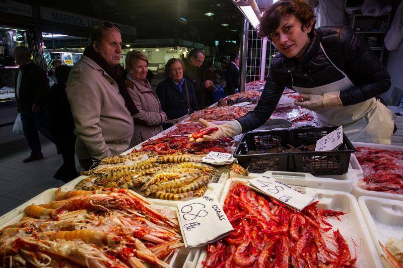 Arrancan las compras de marisco para las fiestas de Navidad