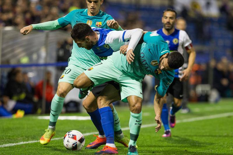 Las mejores imágenes del Hércules - Barcelona (I)