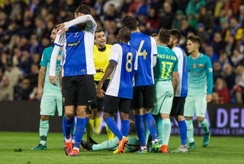 Las mejores imágenes del Hércules - Barcelona (I)