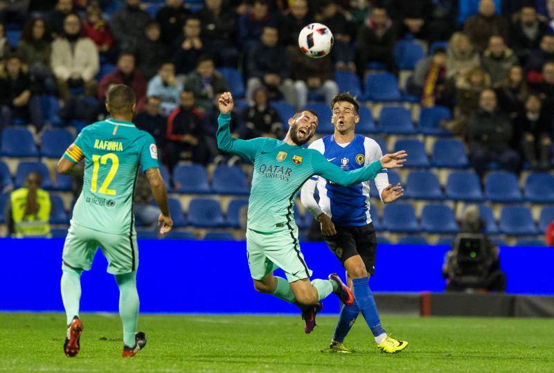 Las mejores imágenes del Hércules - Barcelona (I)