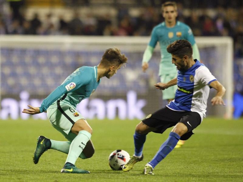 Las mejores imágenes del Hércules - Barcelona (I)