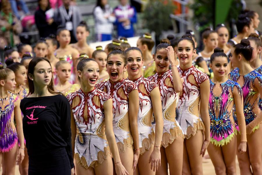 Cierre del Nacional de Conjuntos de Gimnasia Rítmica