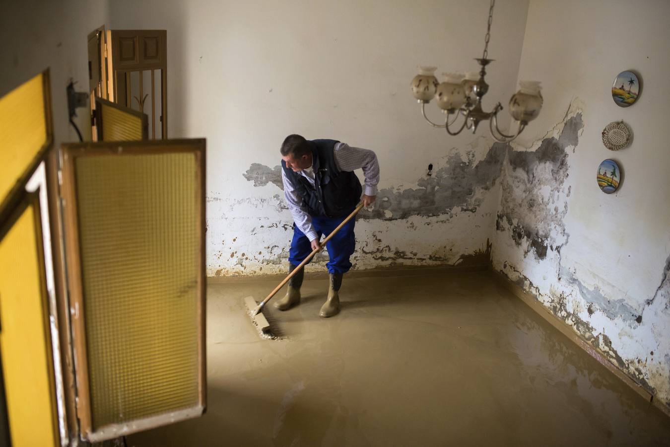 Málaga bajo el agua