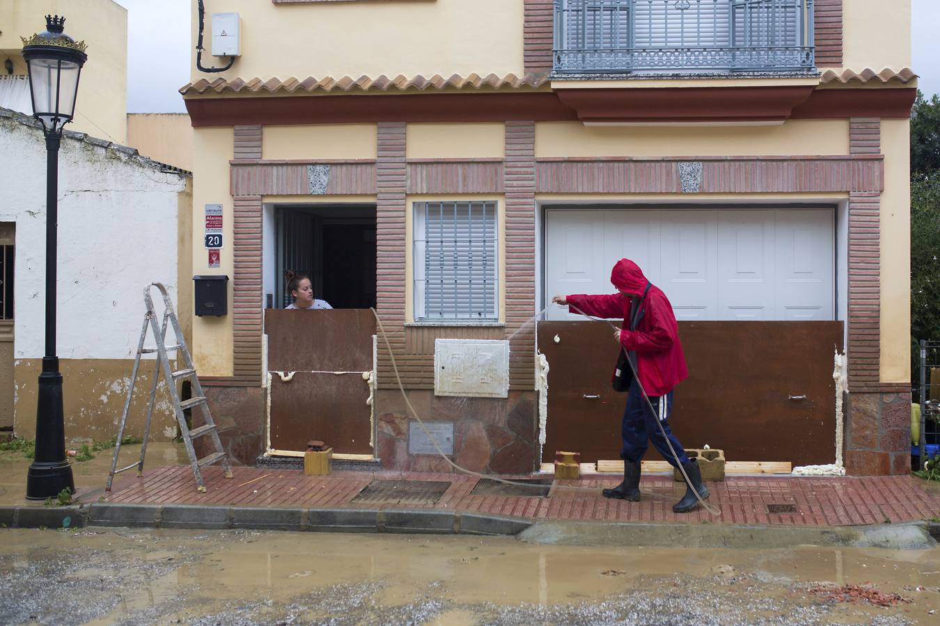 Málaga bajo el agua