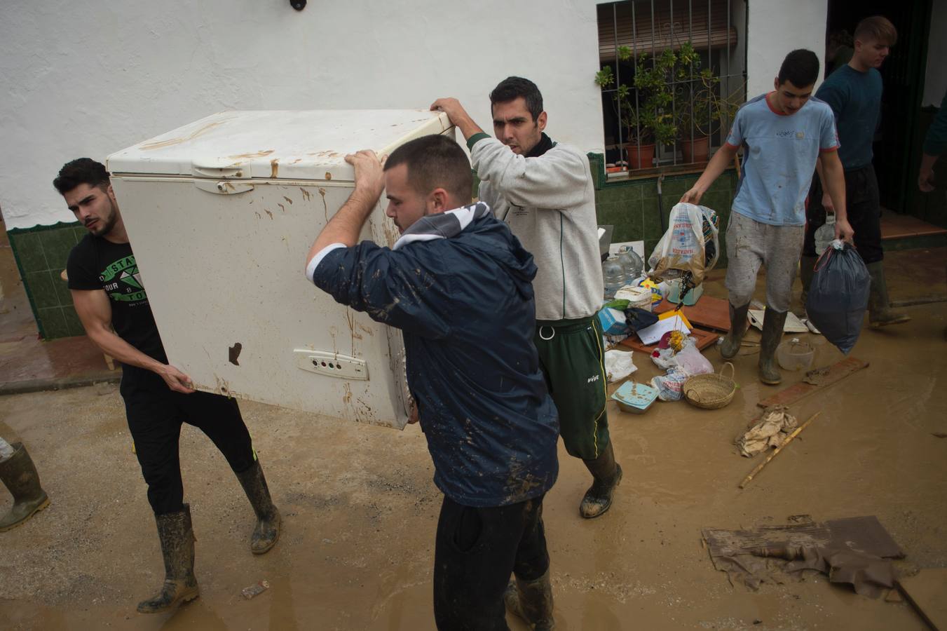 Málaga bajo el agua