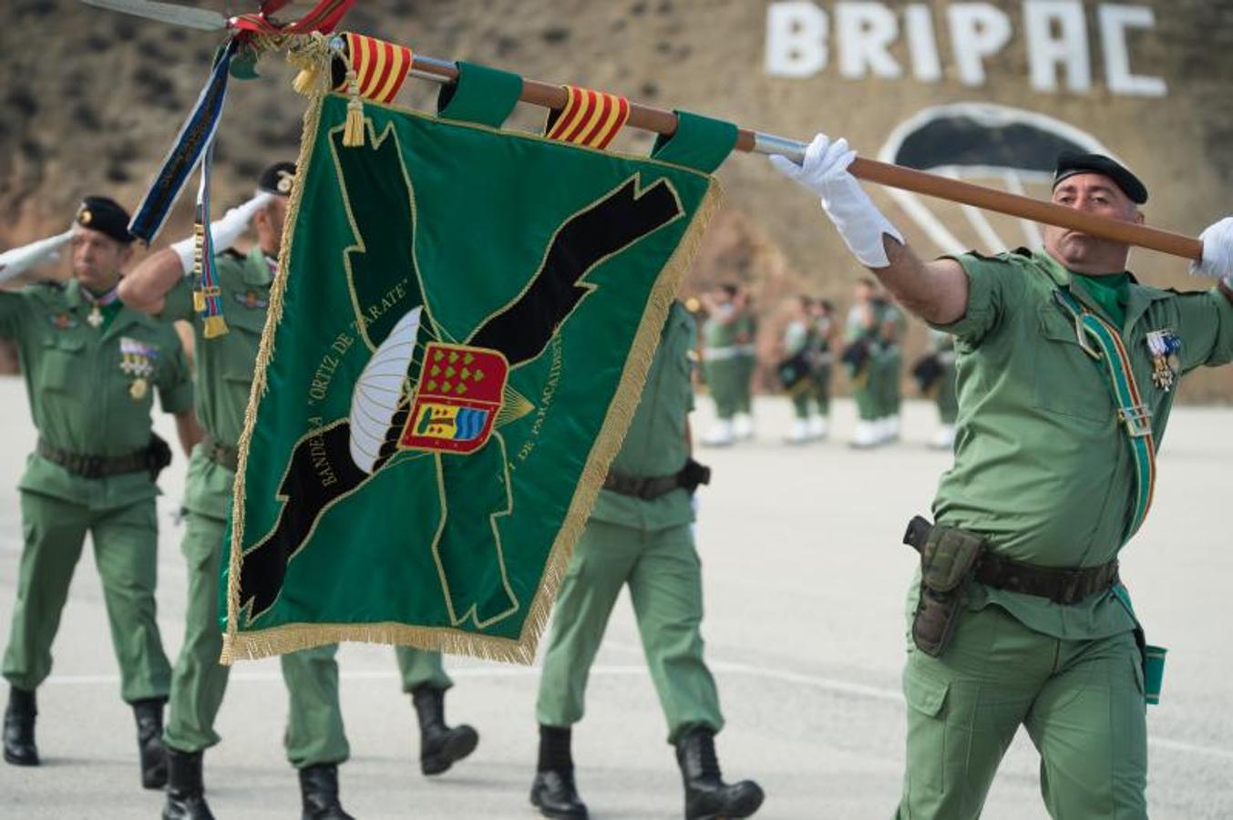 Parada y misa en la BRIPAC por el día de la inmaculada