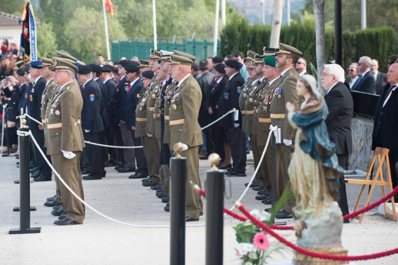 Parada y misa en la BRIPAC por el día de la inmaculada