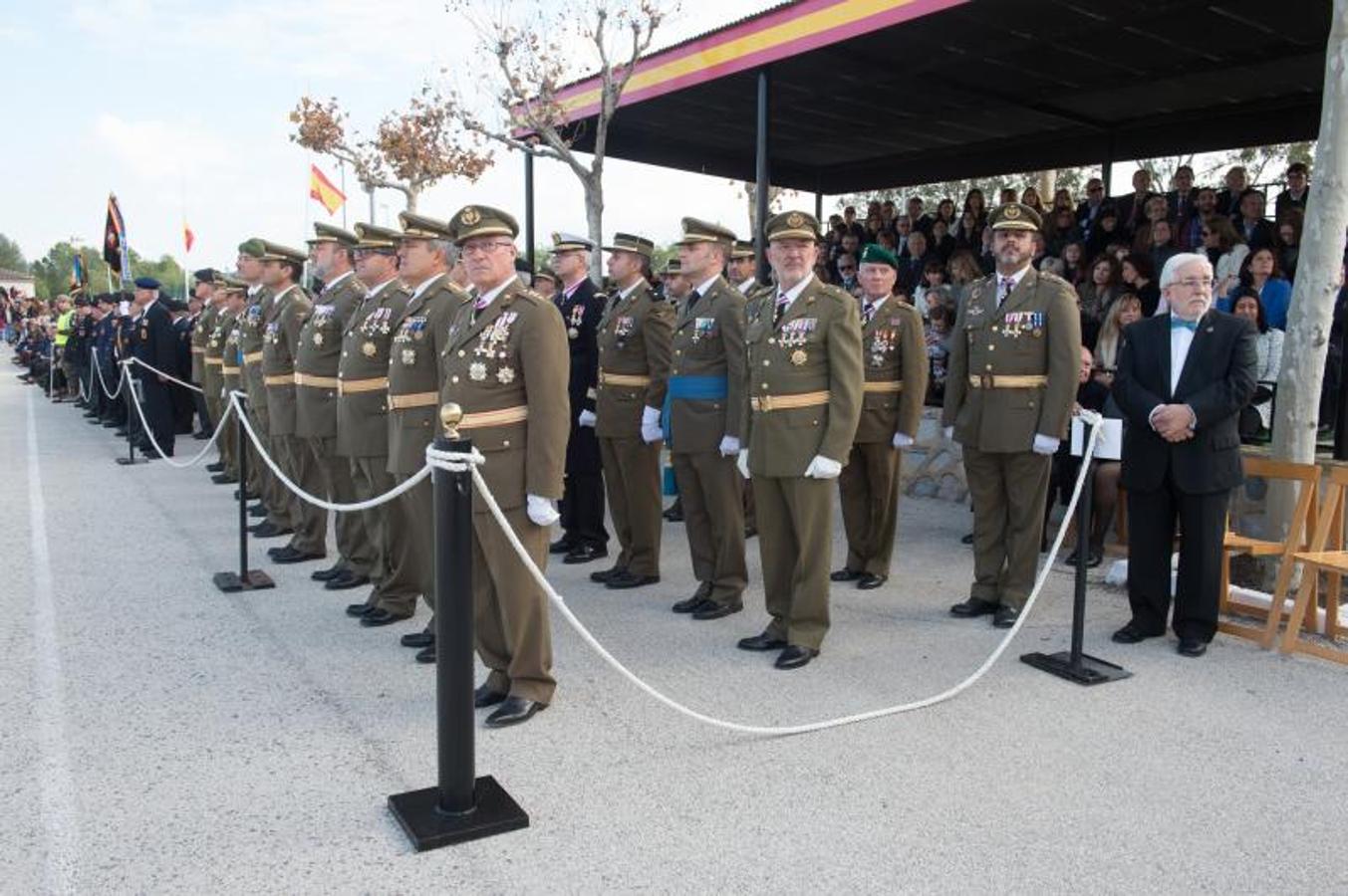 Parada y misa en la BRIPAC por el día de la inmaculada