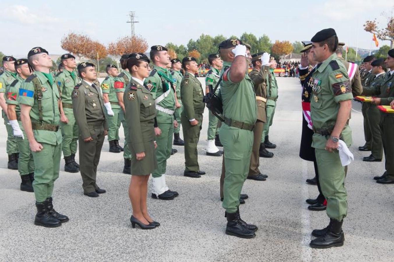 Parada y misa en la BRIPAC por el día de la inmaculada