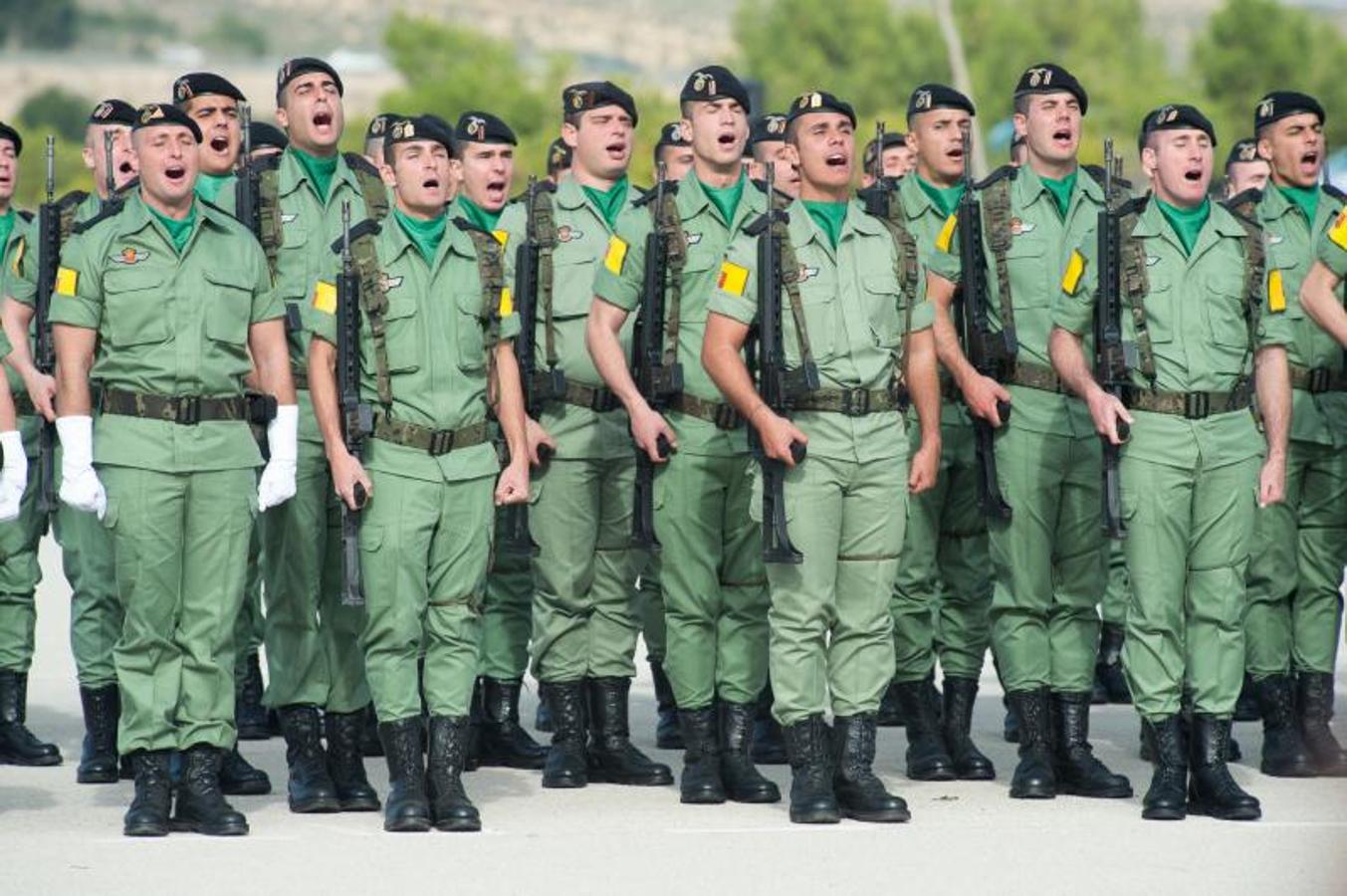 Parada y misa en la BRIPAC por el día de la inmaculada