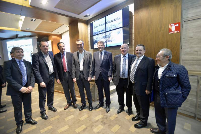 Visita de Ximo Puig al Parque Empresarial de Elche