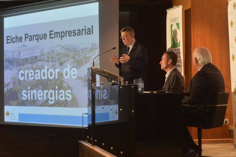 Visita de Ximo Puig al Parque Empresarial de Elche