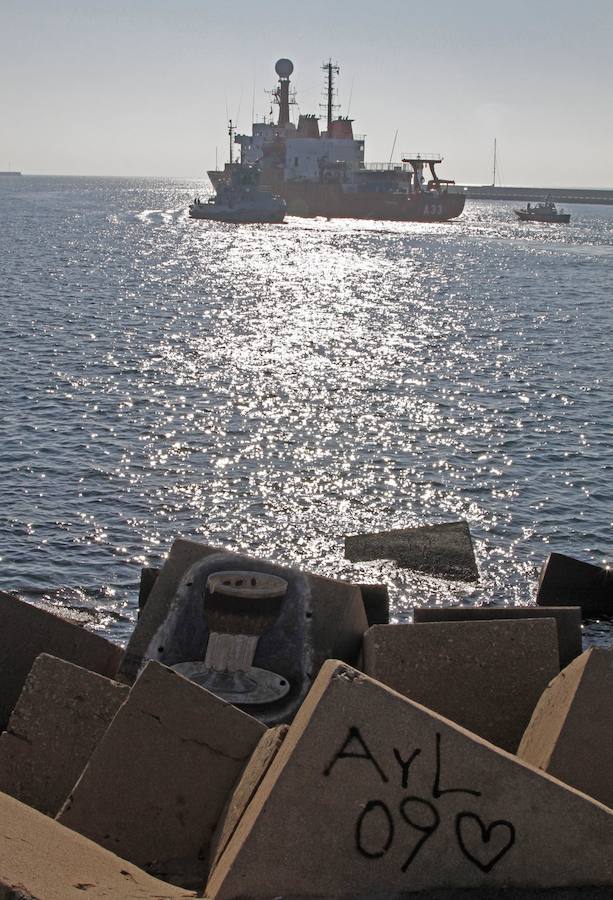 El &#039;Hespérides&#039; vuelve a la Antártida para estudiar el cambio climático