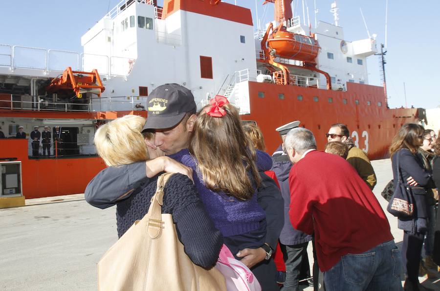 El &#039;Hespérides&#039; vuelve a la Antártida para estudiar el cambio climático