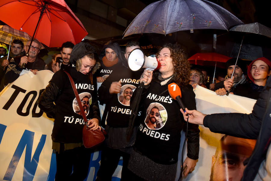 Murcia y Alcantarilla se vuelcan con Andrés