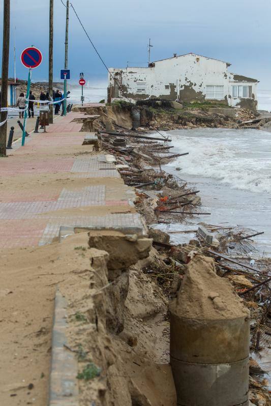 Desembocadura del Segura en Guardamar