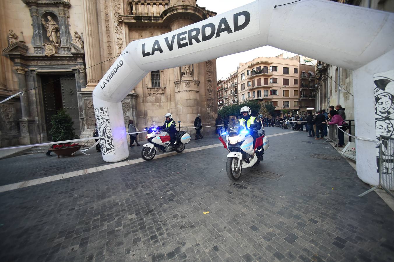 Los participantes invaden el centro