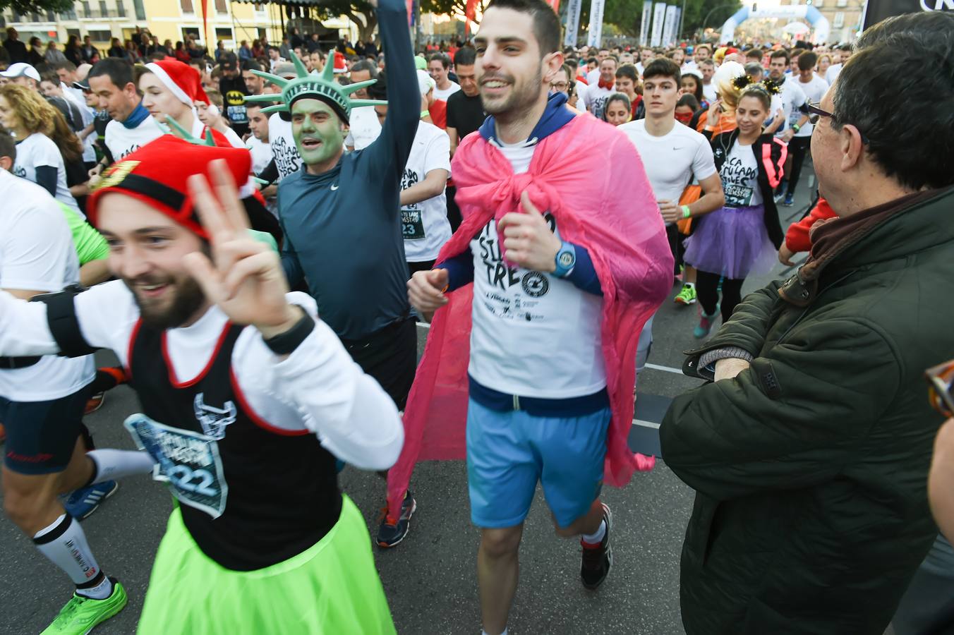 Comenzando la carrera con alegría