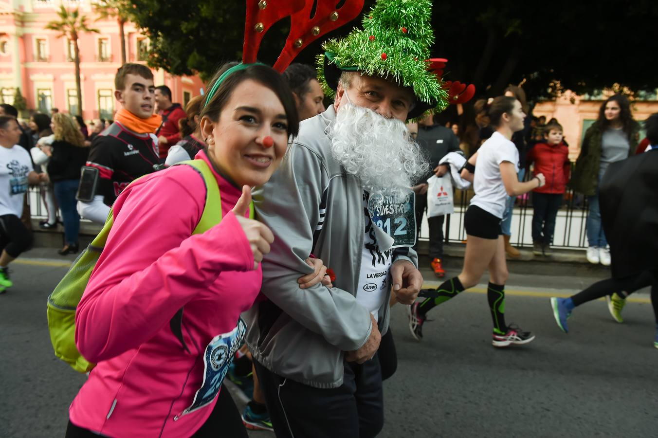 Comenzando la carrera con alegría