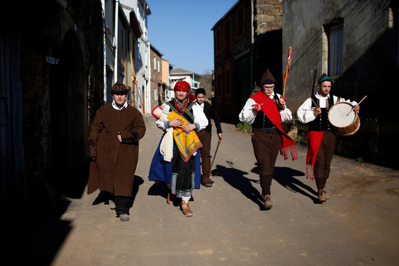 Los carochos comiezan el año