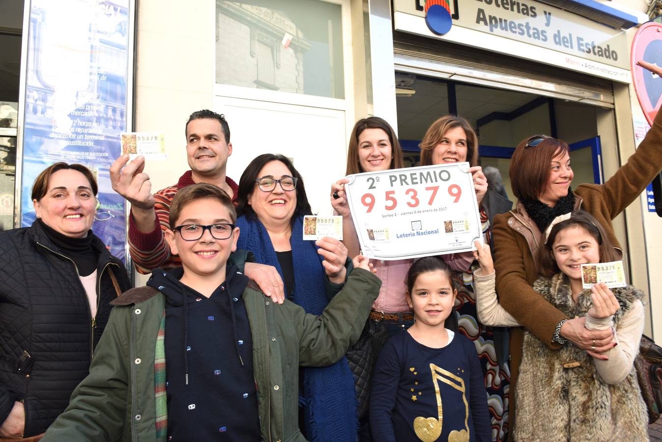 El segundo premio de El Niño deja una lluvia de millones en Calasparra
