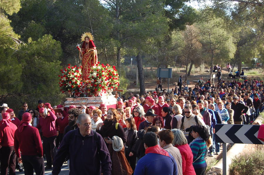 La Santa de Totana regresa a su ermita