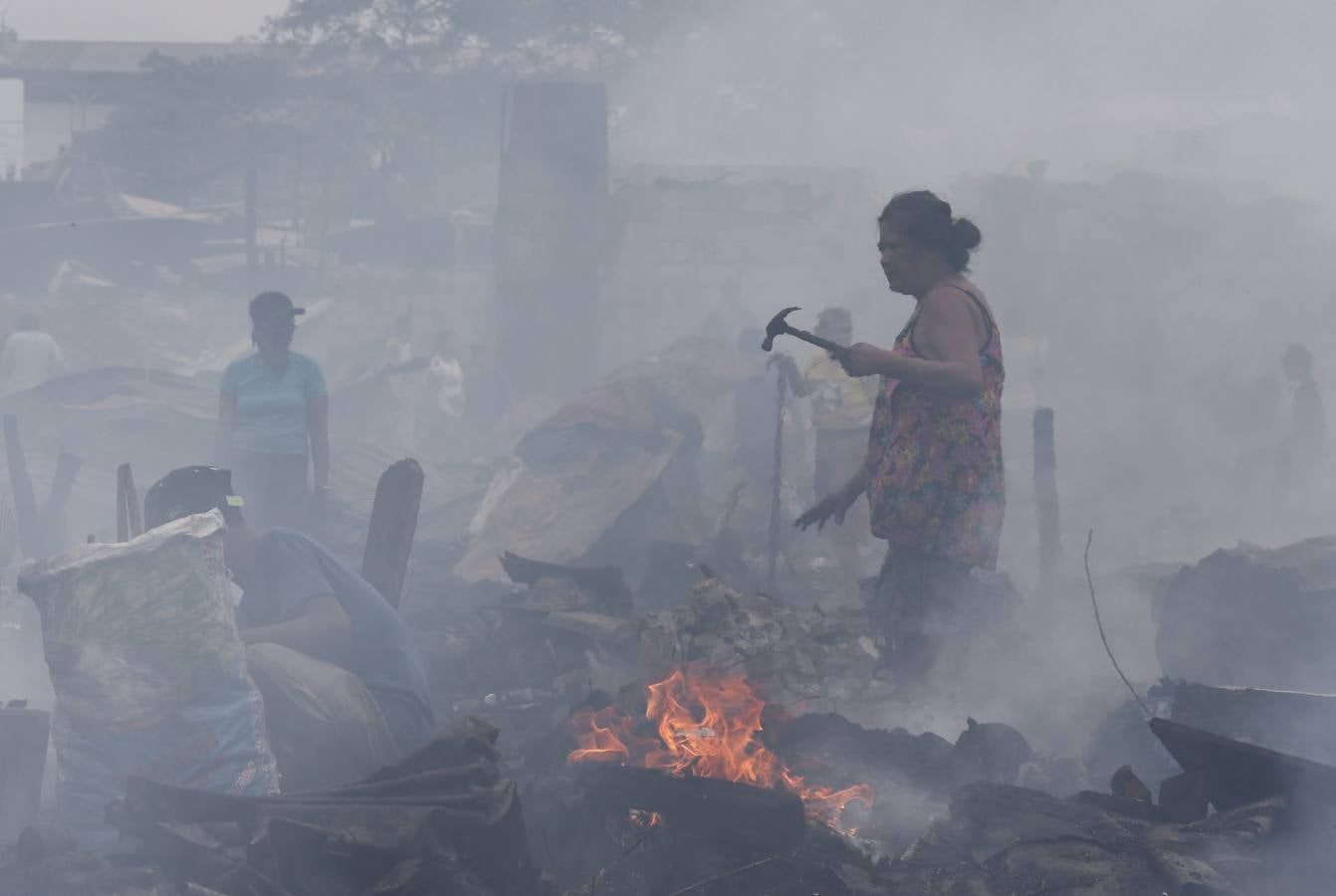 Buscando entre las cenizas