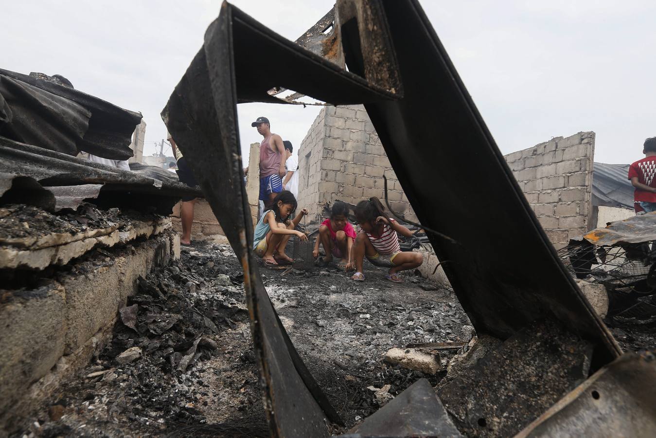 Buscando entre las cenizas