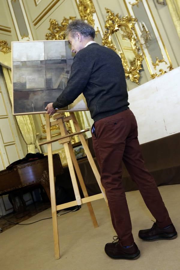 Pedro cano repasa su vida con siete obras