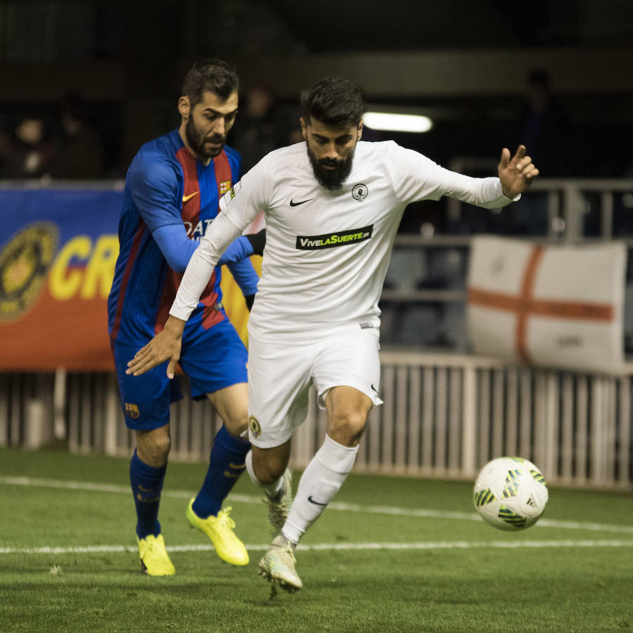 Las imágenes del Barcelona B - Hércules