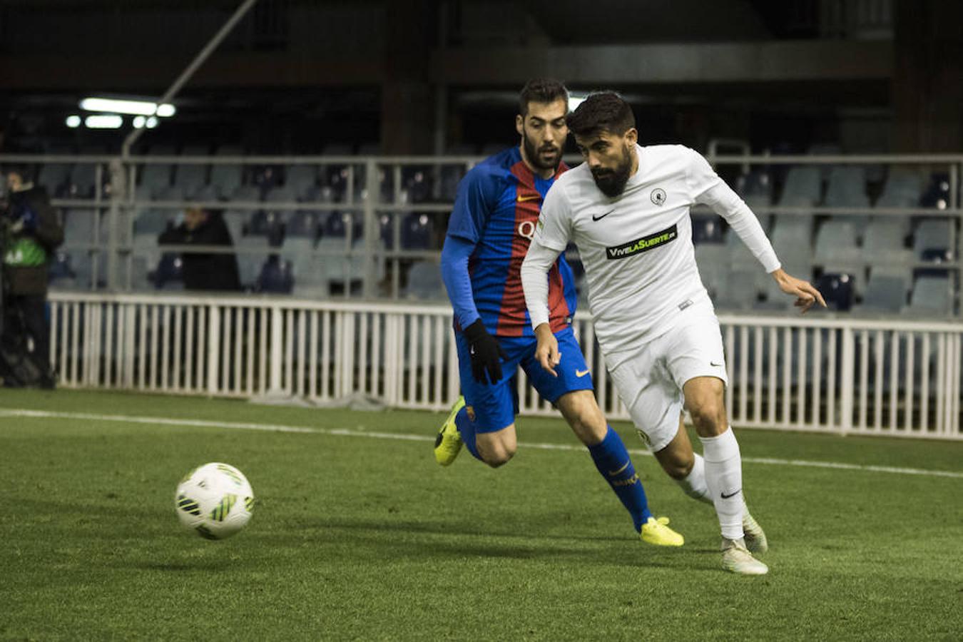 Las imágenes del Barcelona B - Hércules