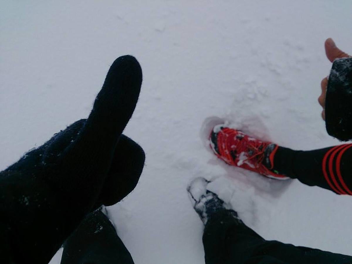 Nieve en la Sierra de Carrascoy.