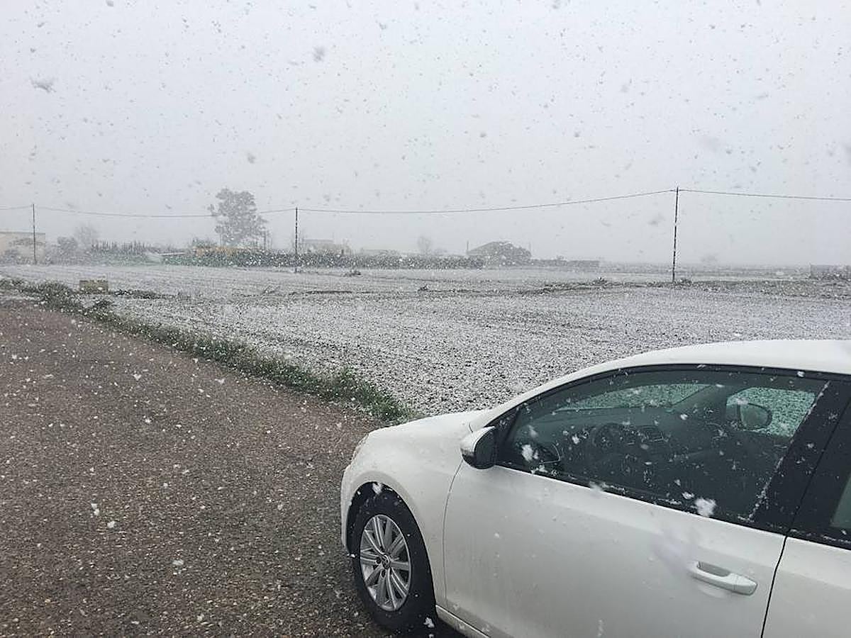 Nieve en Puerto Lumbreras