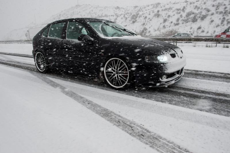 La ola de frío circula por el Puerto de la Cadena