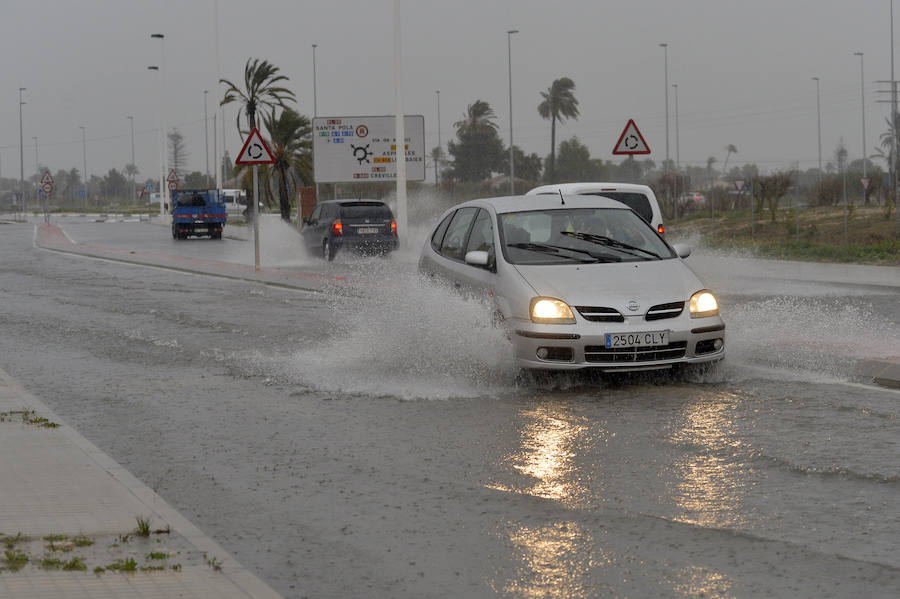 Grandes lluvias en la provincia