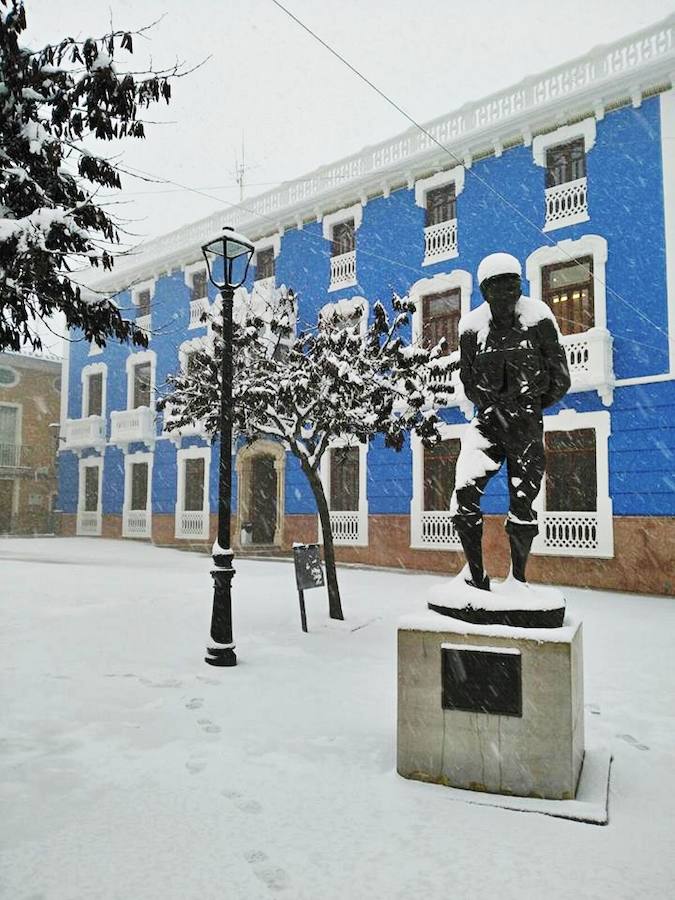 Intensa nevada en el Noroeste