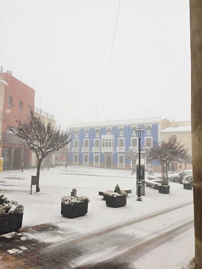 Intensa nevada en el Noroeste