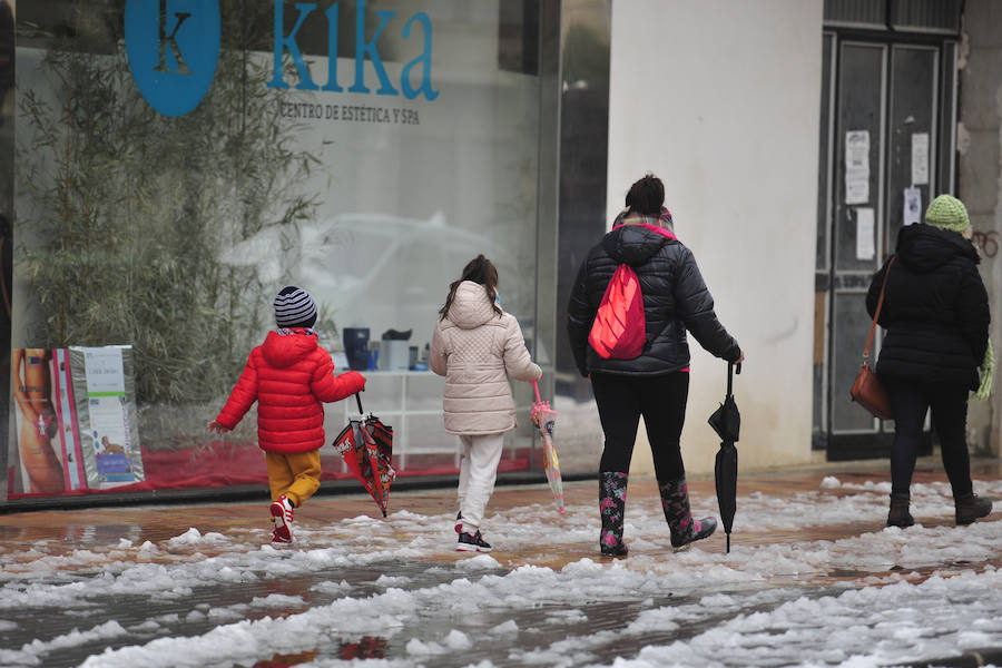 Moratalla amanece de postal por la nevada