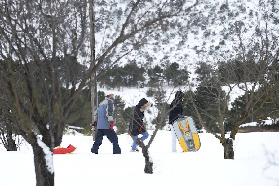 Apurando el fin de semana para disfrutar de la nieve