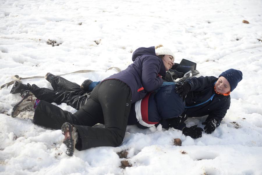 Apurando el fin de semana para disfrutar de la nieve