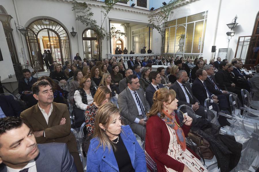 Carmen Posadas, en el Foro Nueva Murcia