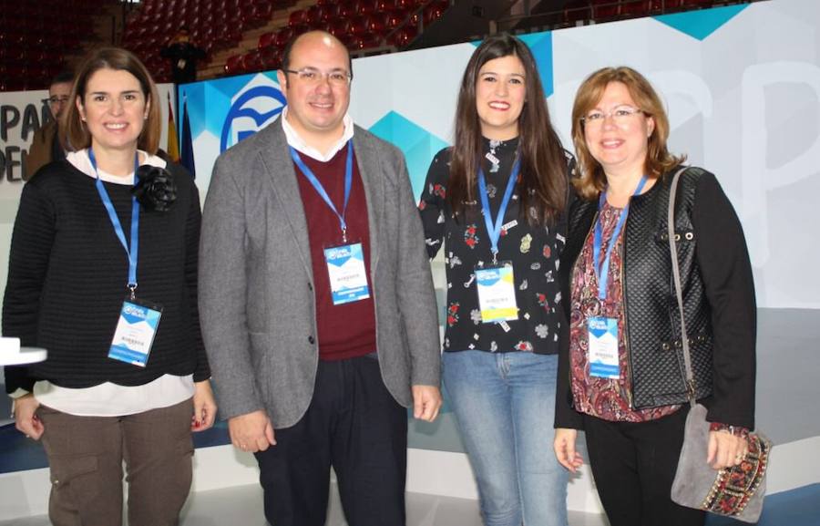 Los populares murcianos arropan a Pedro Antonio Sánchez en su intervención
