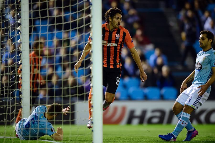 El Celta-Shakhtar, en imágenes