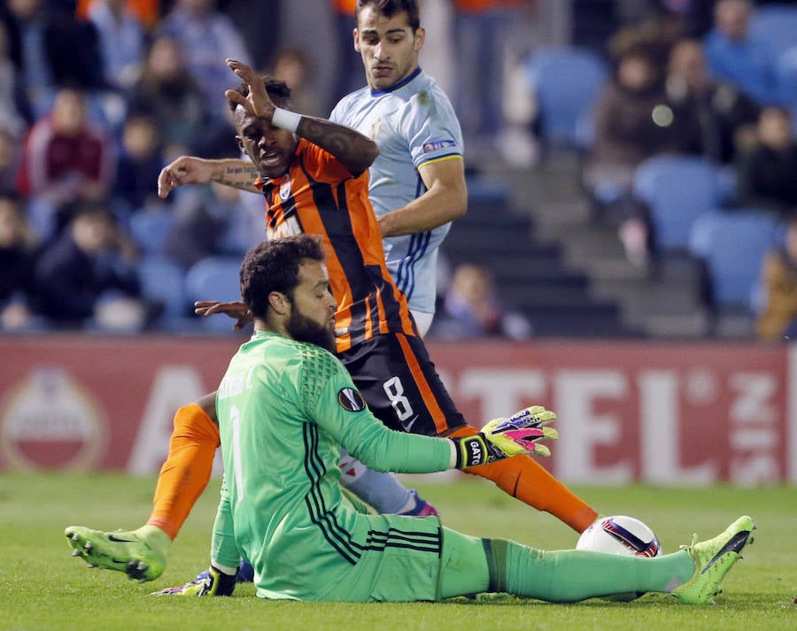 El Celta-Shakhtar, en imágenes