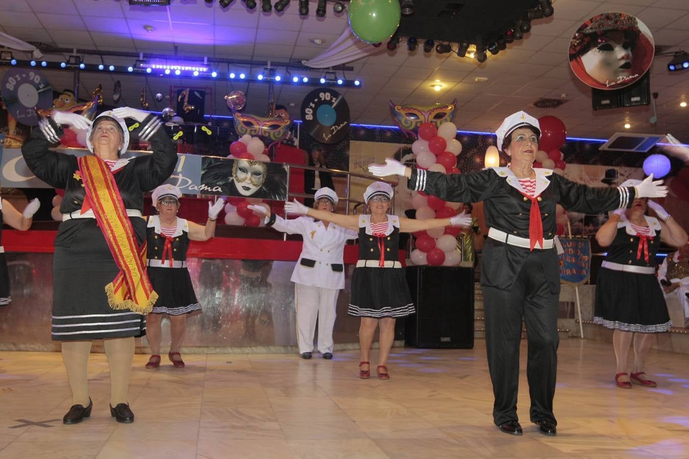 Los mayores hacen más divertido el Carnaval de Cartagena