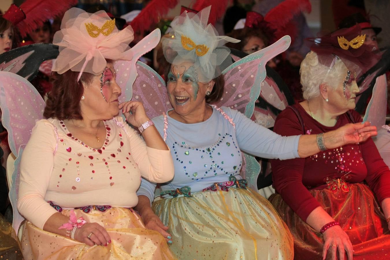 Los mayores hacen más divertido el Carnaval de Cartagena
