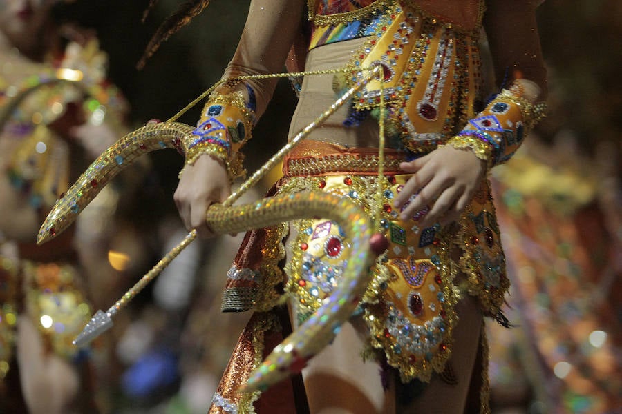 &#039;Glamour&#039; carnavalero en Cartagena