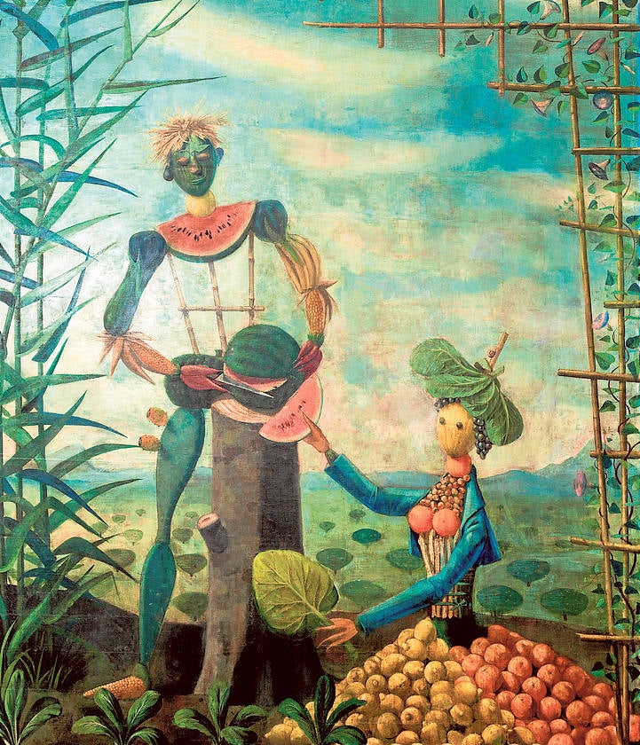 'Homenaje a Arcimboldo', de Vicente Viudes.