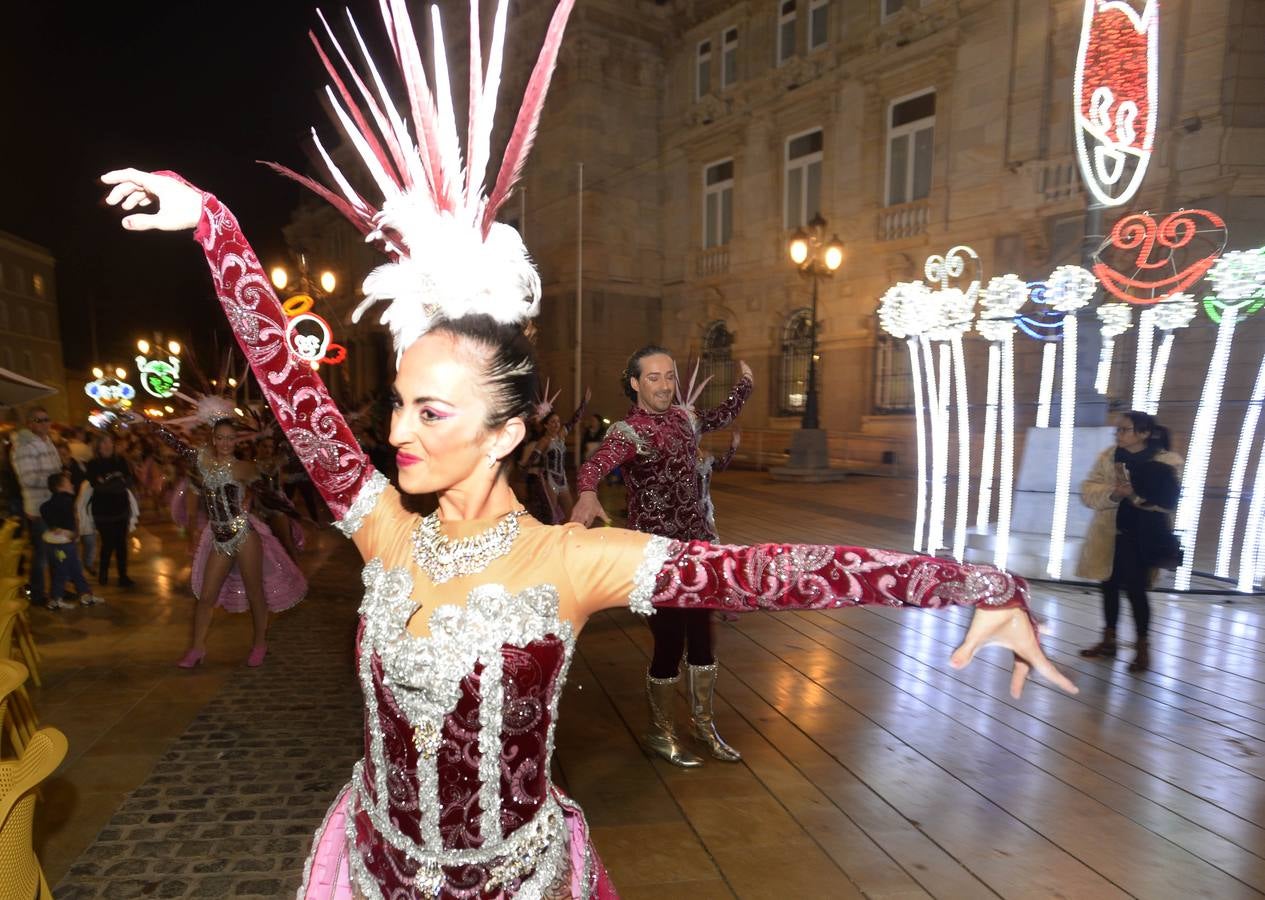 El carnaval se despide de Cartagena