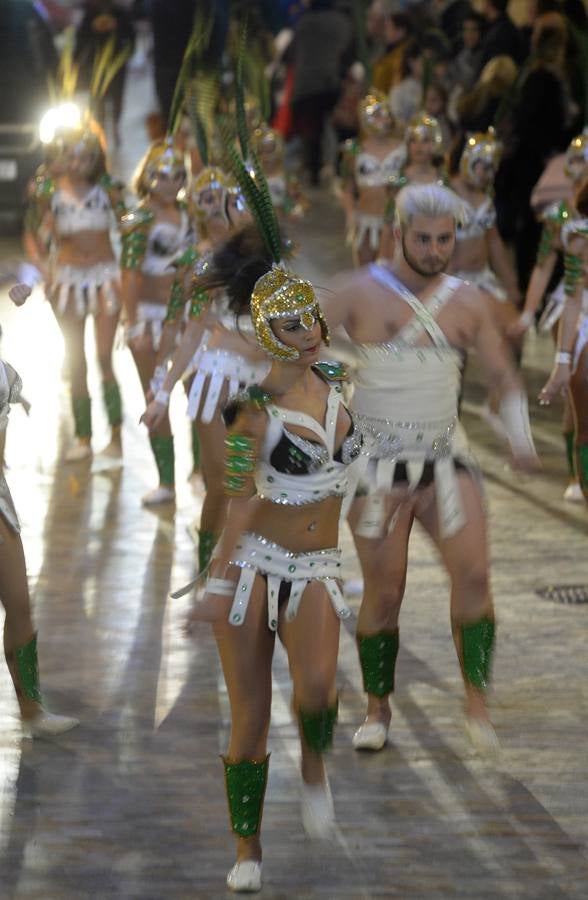 El carnaval se despide de Cartagena
